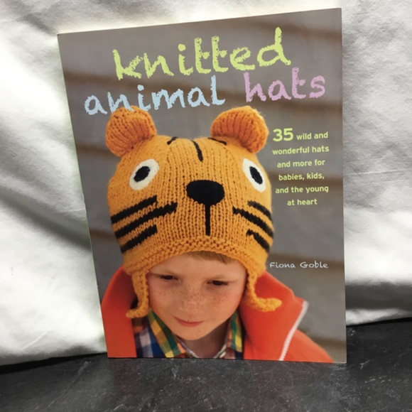 Knitted Animal Hats by Fiona Goble - Picture 1 of 2